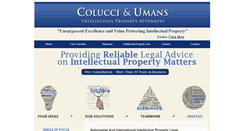 Desktop Screenshot of colucci-umans.com